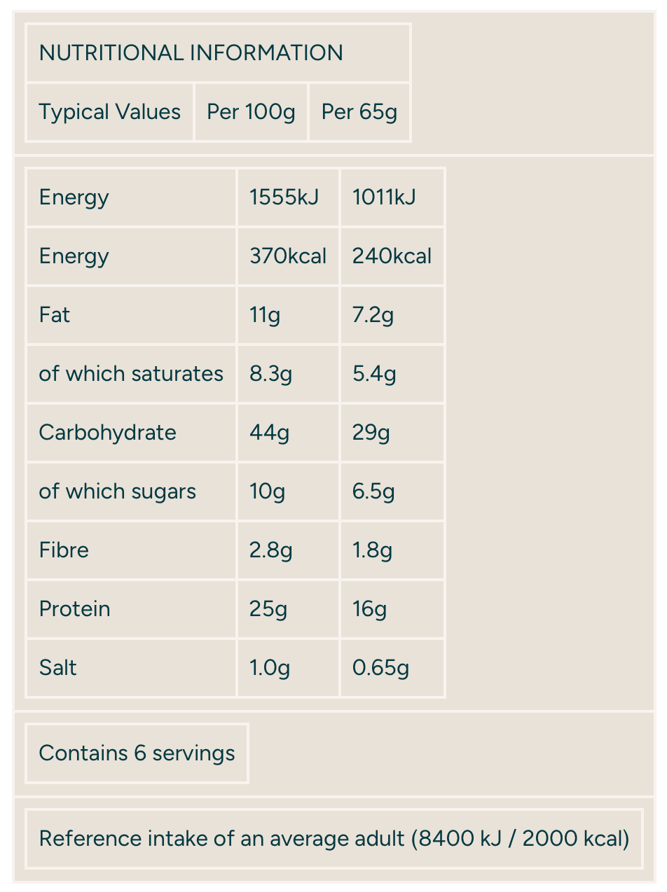 MYPROTEIN Delicious Protein Bar, Dubai Style | 6 *65g