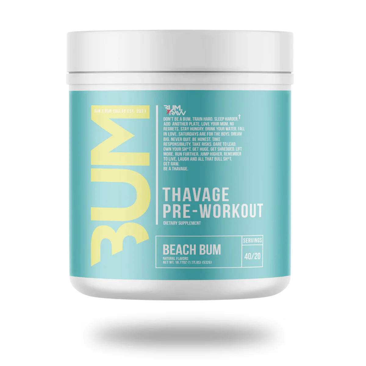 RAW Thavage Pre-Workout (492g)