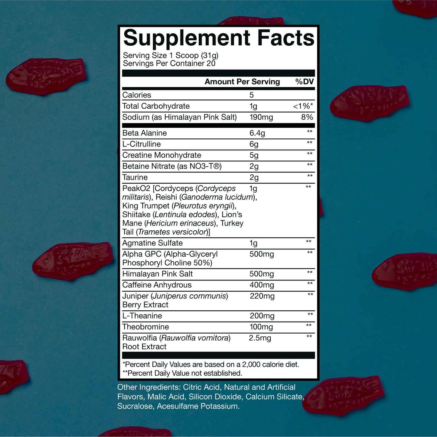 Raw Nutrition Thuper Thavage Pre-workout | 20 Servings