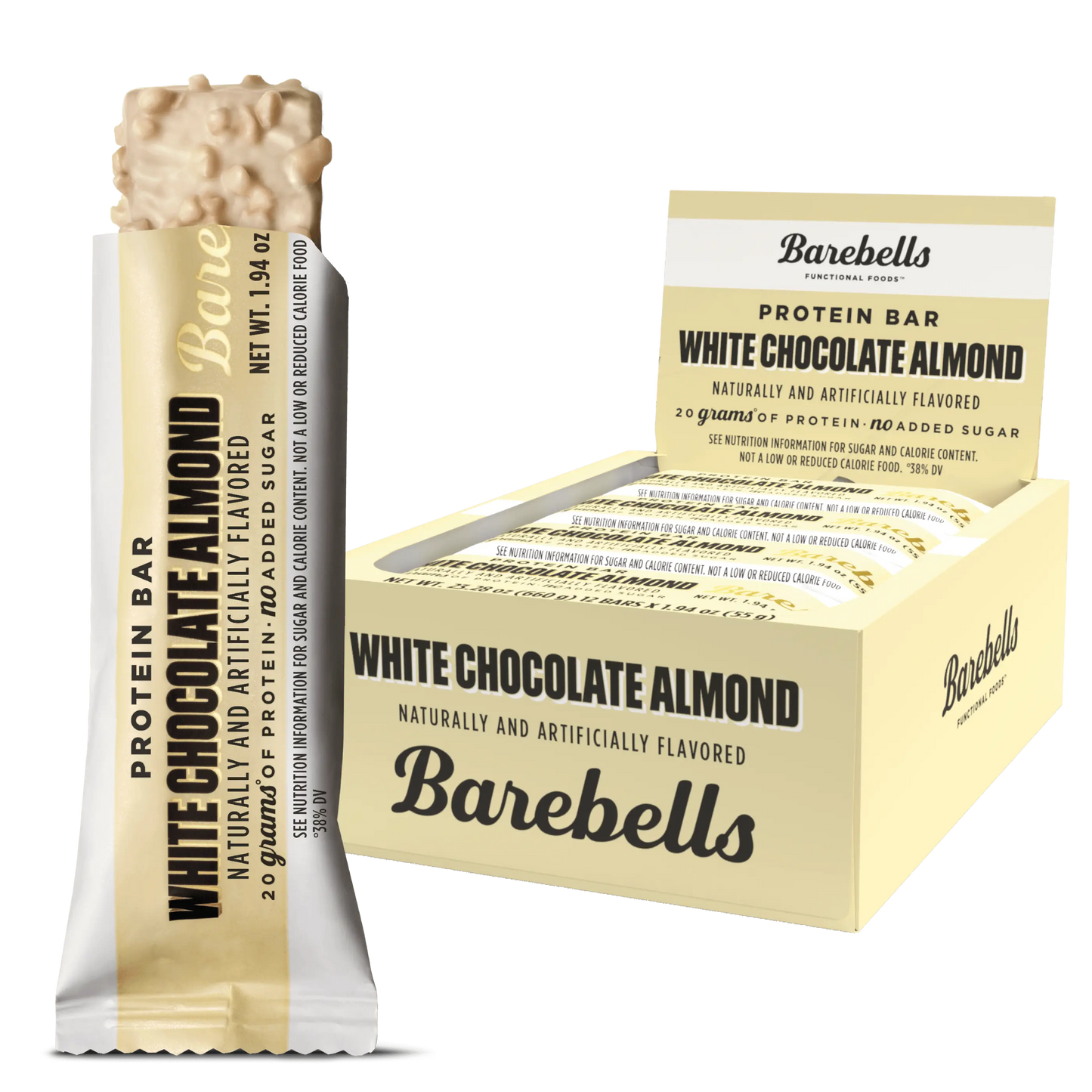 Barebells White Chocolate Almond Protein Bar | 55g
