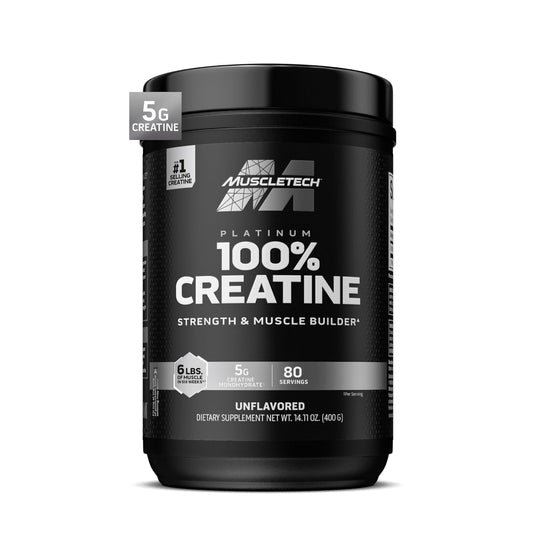 MuscleTech Platinum 100% Creatine 400g (80 Servings)
