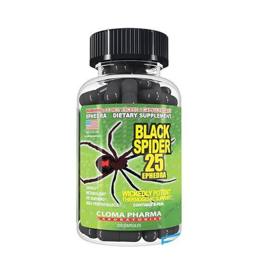 Cloma Pharma Black Spider 100 Capsules