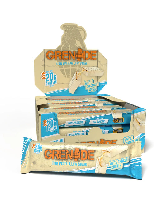 Grenade White Chocolate Cookie Protein Bar 60g