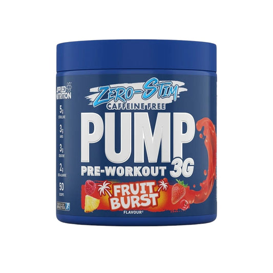 Applied Nutrition Pump 3G Zero Stim Pre-Workout 50 Servings