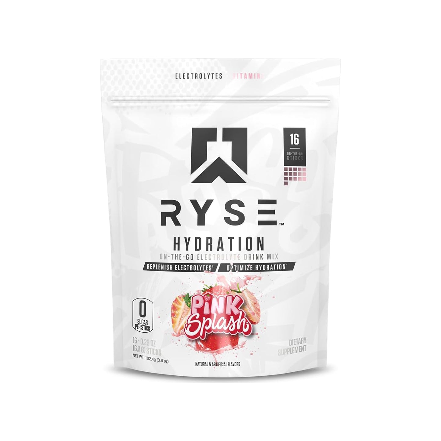 RYSE Hydration Sticks | 16 Sticks