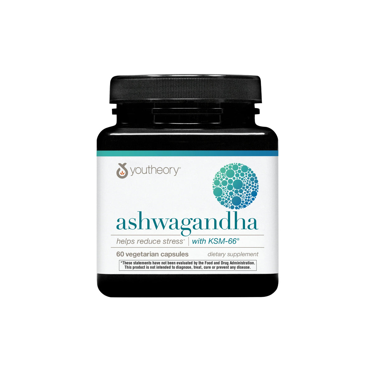 Youtheory Ashwagandha 1000mg | 60 Capsules