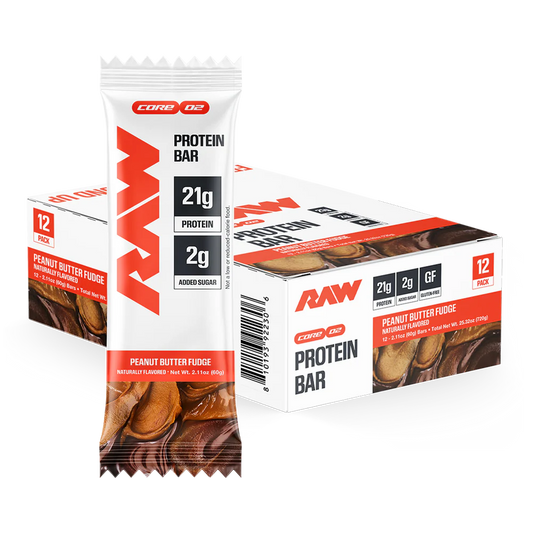 Raw Nutriton Peanut Butter Fudge Protein Bar | 60g