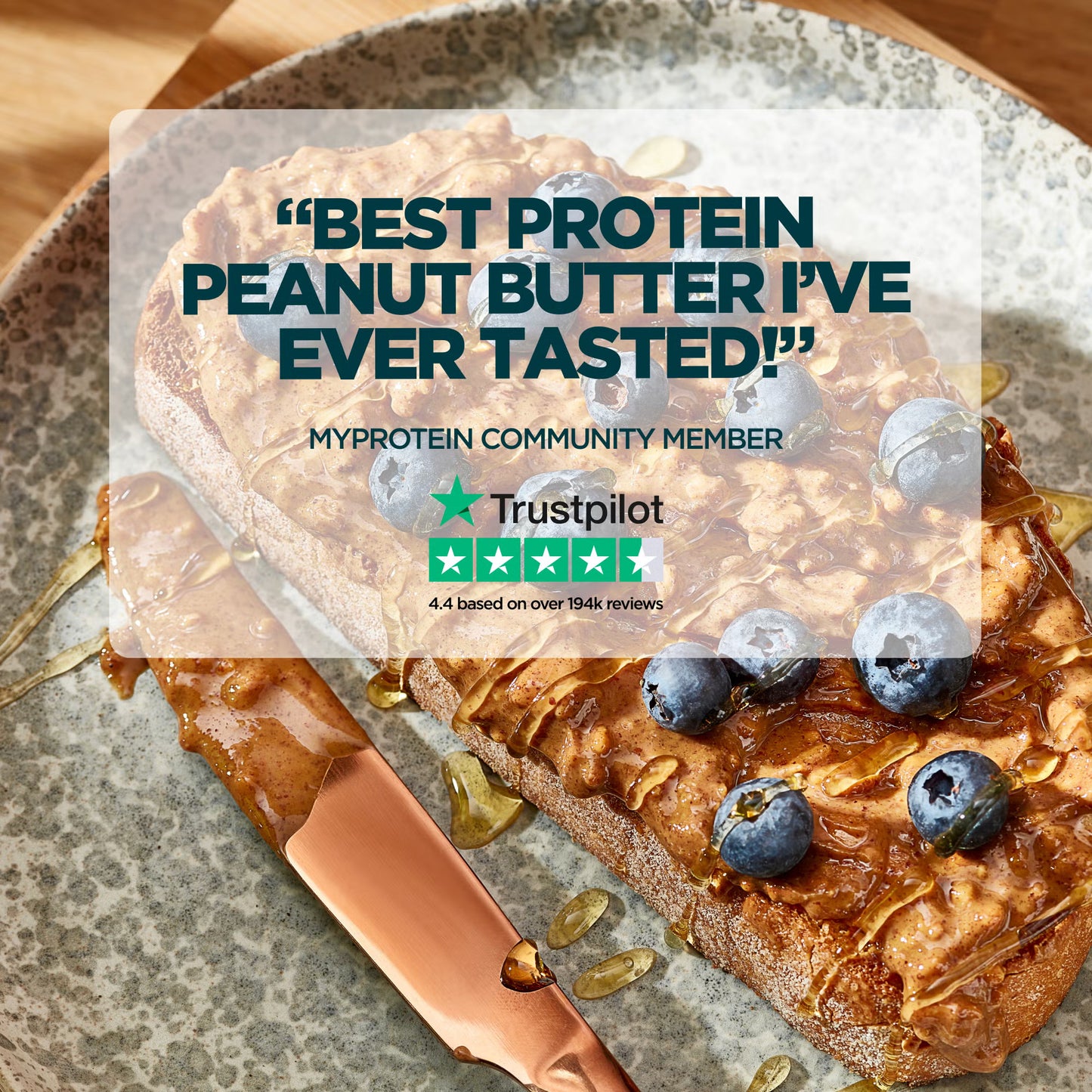 MyProtein All-Natural Peanut Butter | 1kg