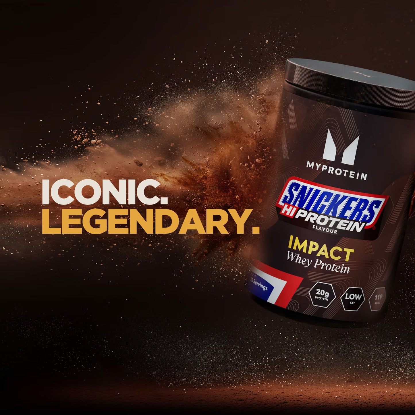 MyProtein Impact Whey Protein – SNICKERS® | 500g