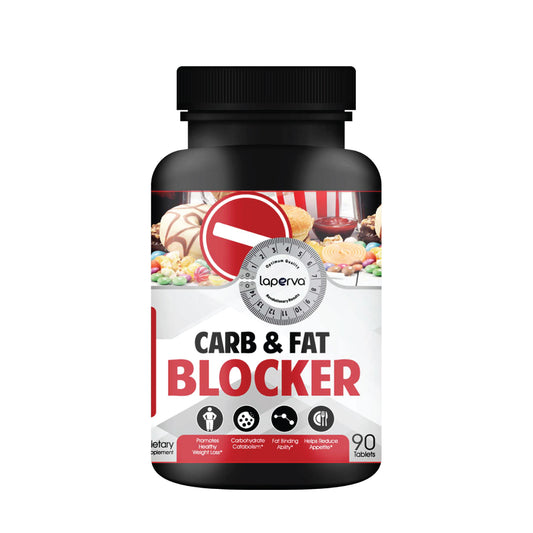 Laperva Carb and Fat Blocker - 90 Tablets