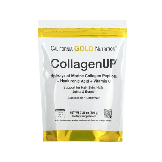 California Gold Nutrition , CollagenUP , Hydrolyzed Marine Collagen Pep (206g)