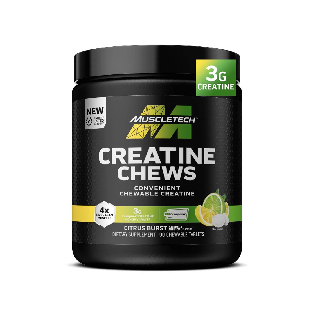 Muscletech Creatine Chews | 90 Chewable Tablets