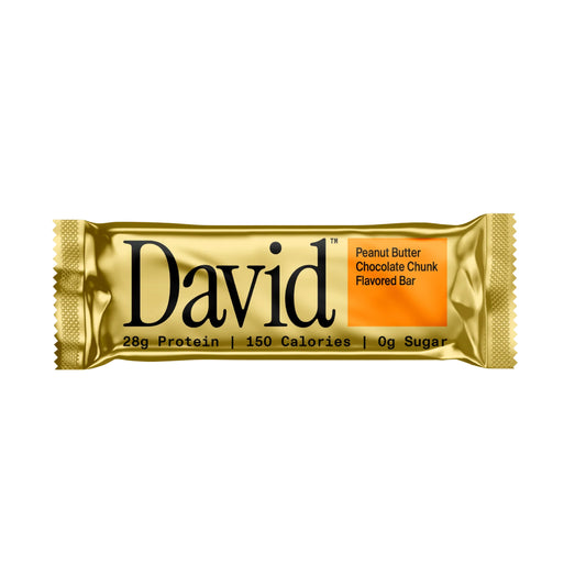 David Peanut Butter Chocolate Chunk Protein Bar | 62g