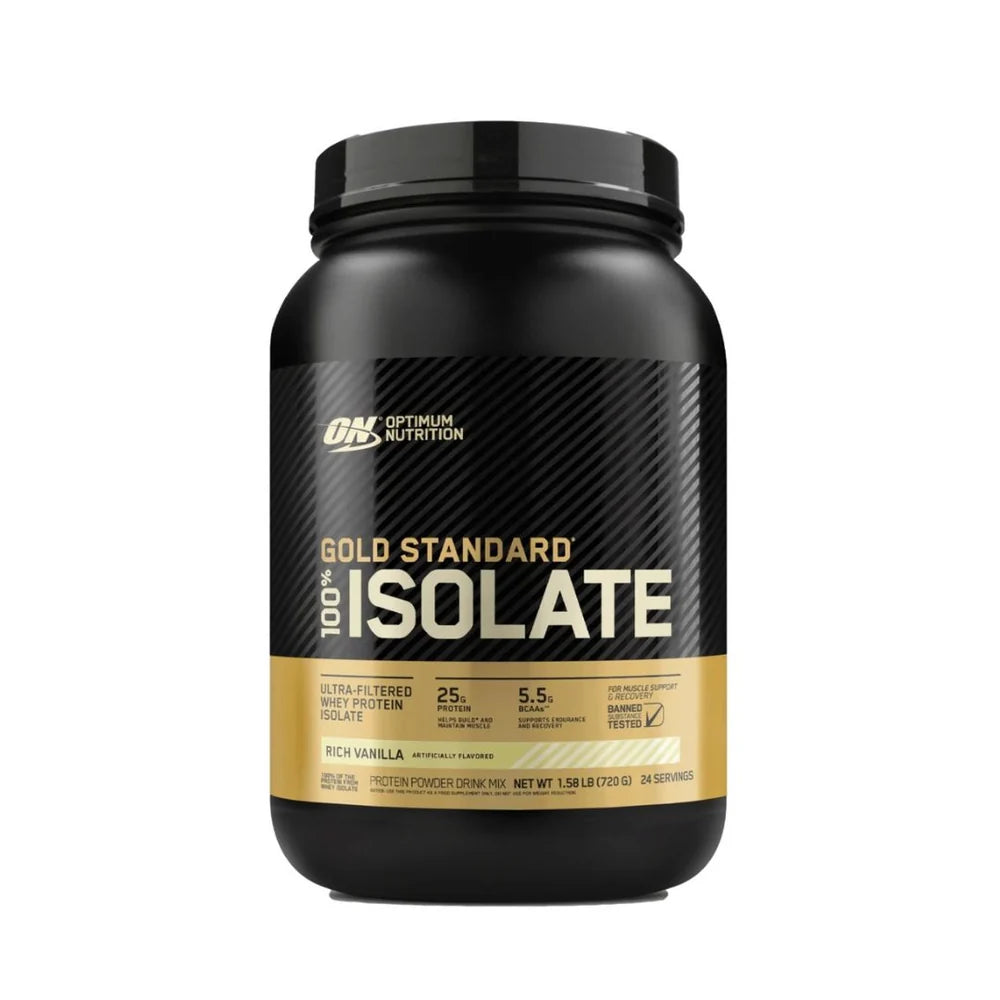 Optimum Nutrition Gold Standard 100% Isolate Whey | 24 Servings