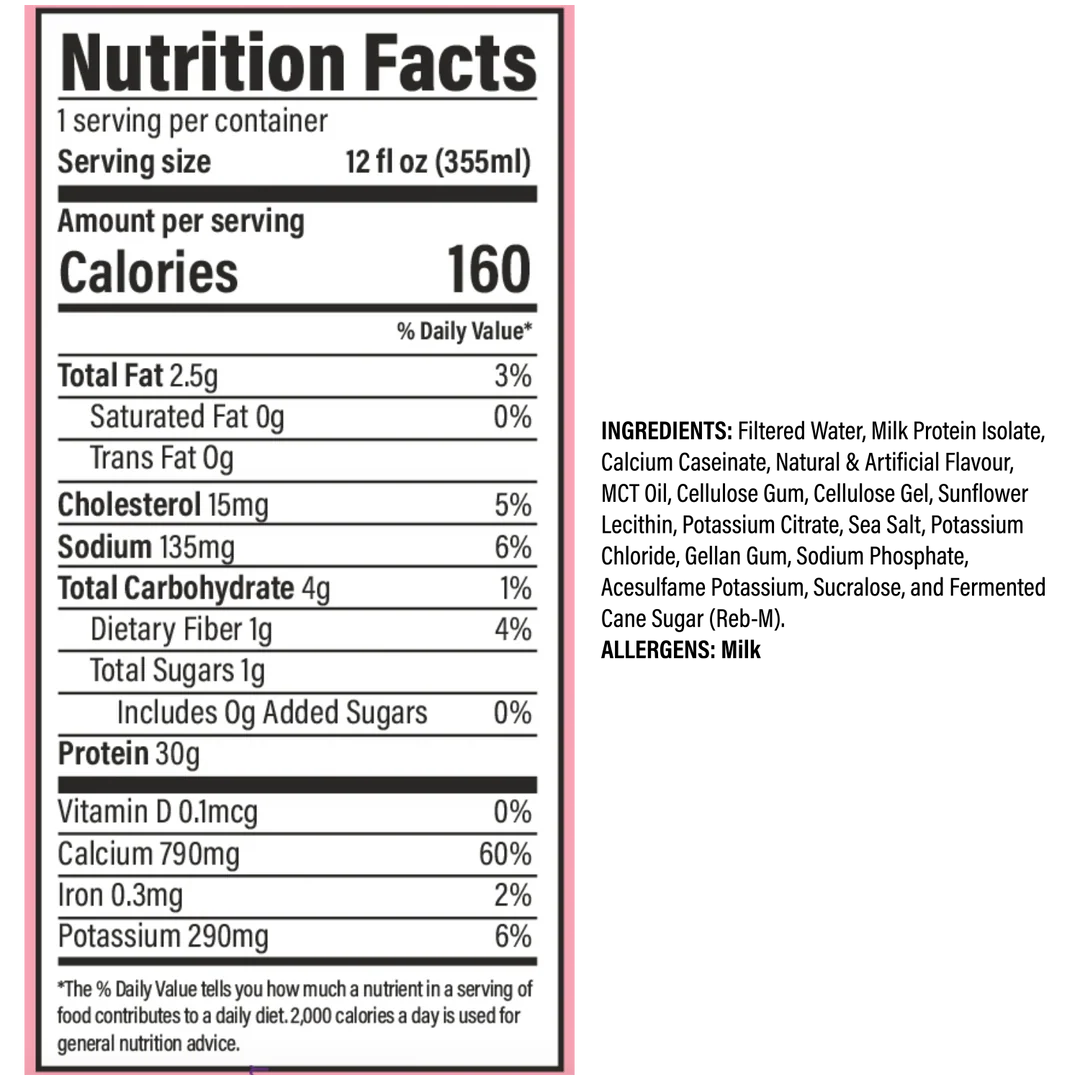 RAW Nutrition Protein Shake | 355ML