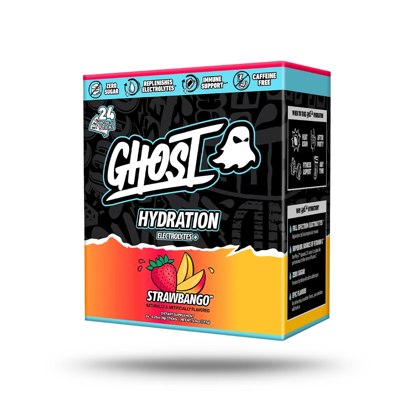GHOST Hydration Sticks | 24 Sticks