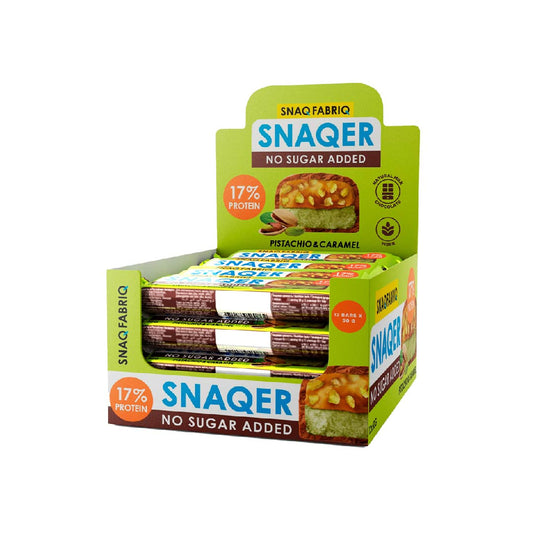SnaQ FabriQ Pistachio With Caramel Protein Bar | 50g