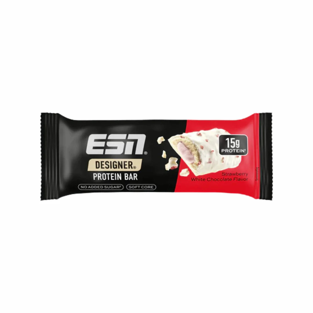ESN Designer Protein Bar - Strawberry White Chocolate