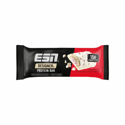ESN Designer Protein Bar - Strawberry White Chocolate