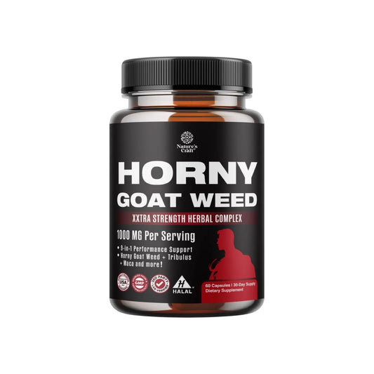 Nature's Crafts Horny Goat Weed Complex | 60 Capsules