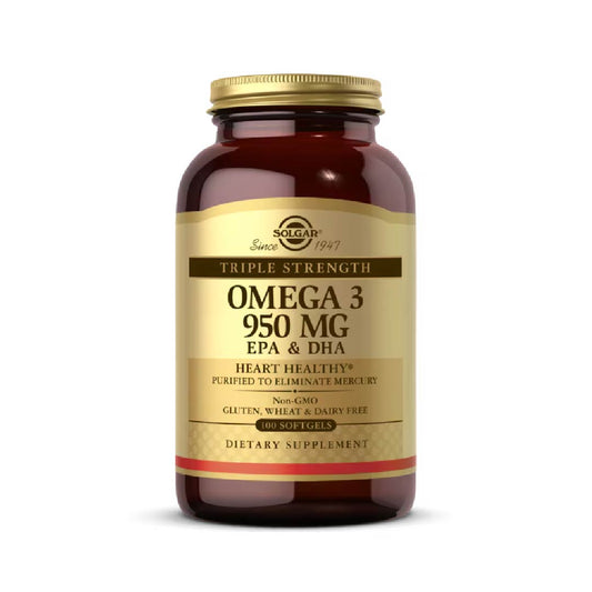 Solgar Triple Strength Omega-3 950 MG | 100 Softgels