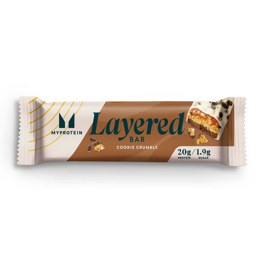 MYPROTEIN Layered Protein Bar-Cookie Crumble | 60g