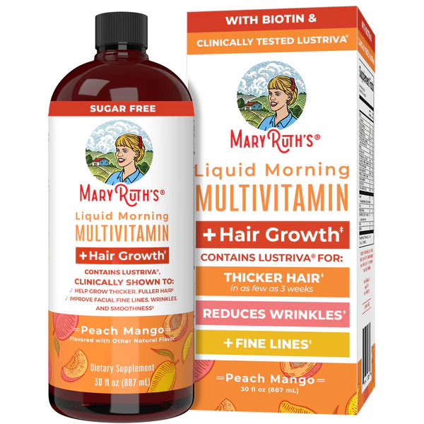 MARY RUTH'S Liquid Morning Multivitamin+Hair Growth (887ML)
