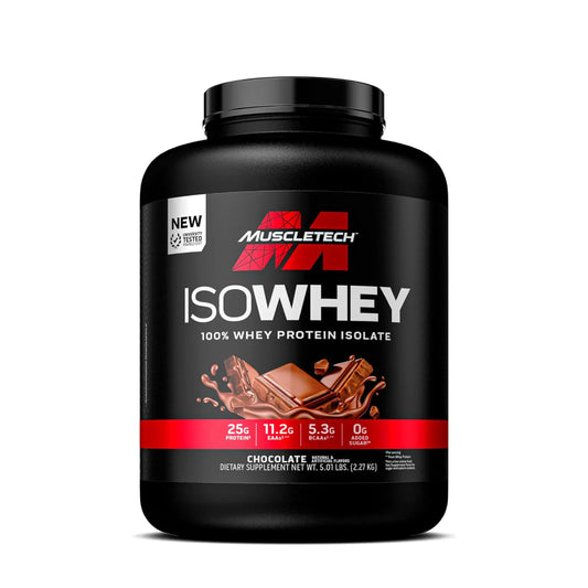 MuscleTech Iso Wehy - 100% Whey Protein Isolate 2.3Kg (76 Servings)