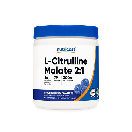 Nutricost L-Citrulline Malate (2:1) Flavored Powder | 300g