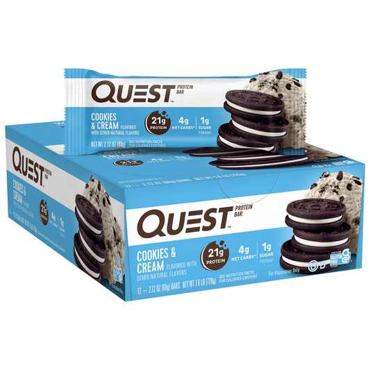 QUEST Cookies & Cream Protein Bar (60g)