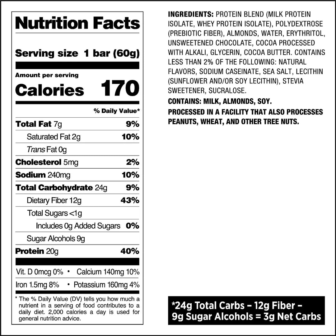 QUEST Double Chocolate Chunk Protein Bar (60g)