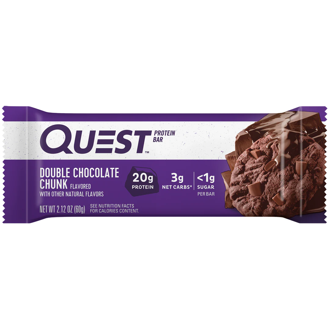 QUEST Double Chocolate Chunk Protein Bar (60g)
