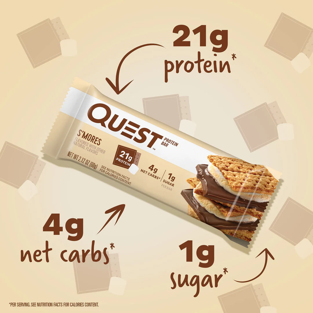QUEST S'MORES PROTEIN BAR (60g)