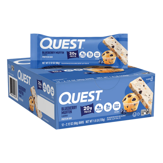 QUEST BLUEBERRY MUFFIN PROTEIN BAR 60g