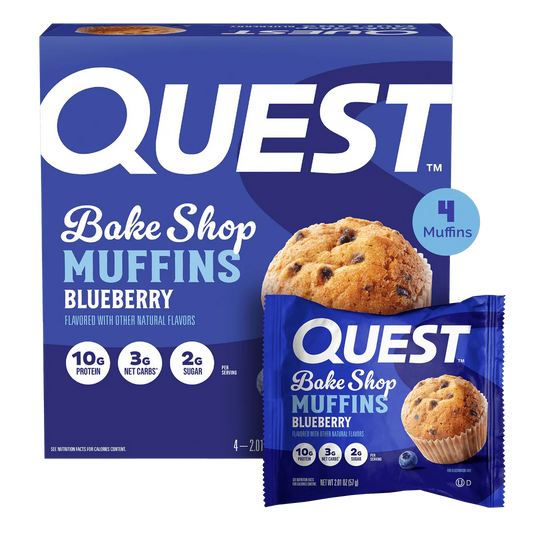 QUEST Bake Shop Blueberry Muffin (57g)