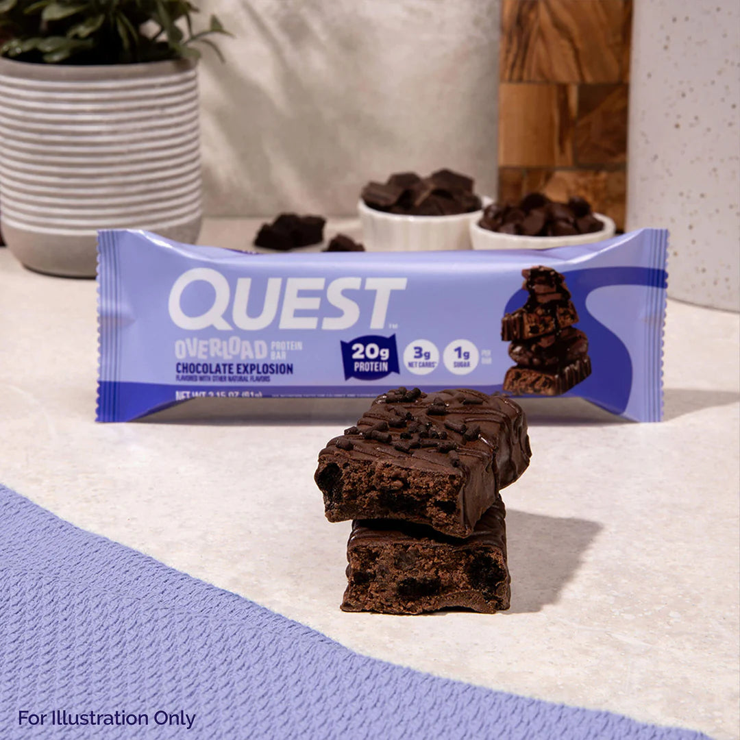 QUEST CHOCOLATE EXPLOSION OVERLOAD BAR |63g