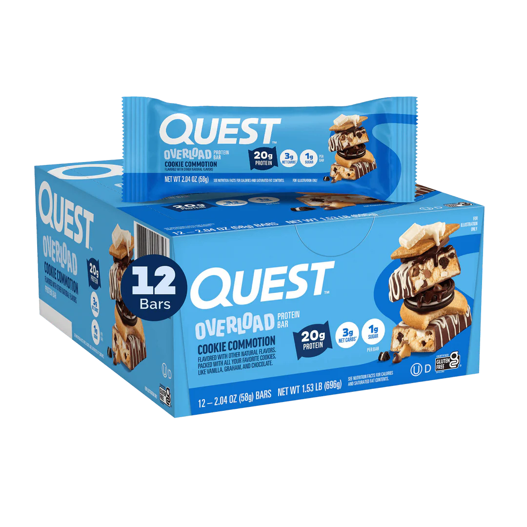 Quest Cookie Commotion Overload Bar | 58g
