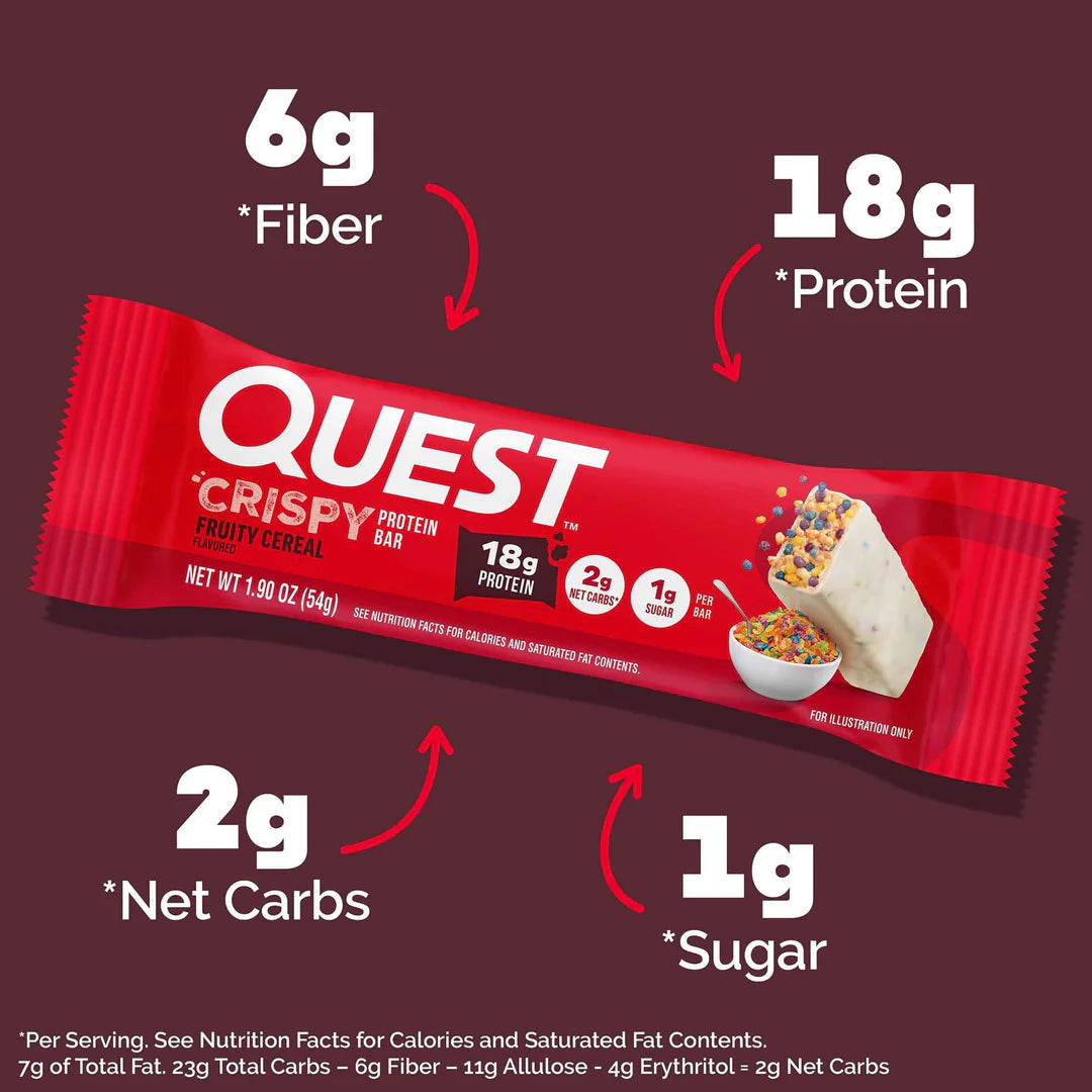 Quest Fruity Cereal Hero Protein Bar | 54g