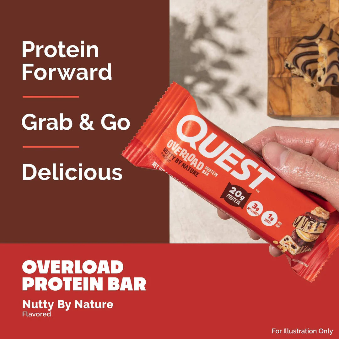 Quest Nutty By Nature Overload Protein Bar | 62g