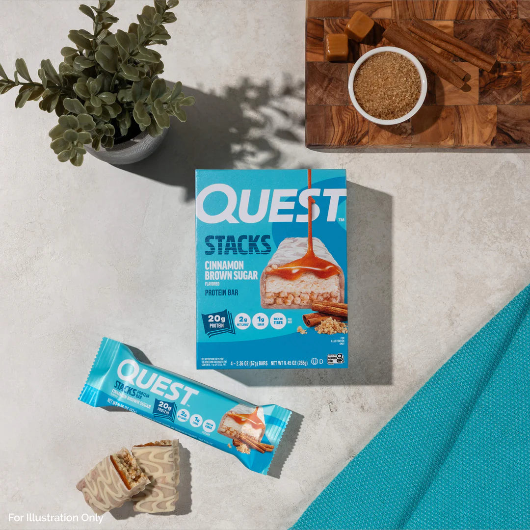 Quest Cinnamon Brown Sugar Stack Bar | 67g