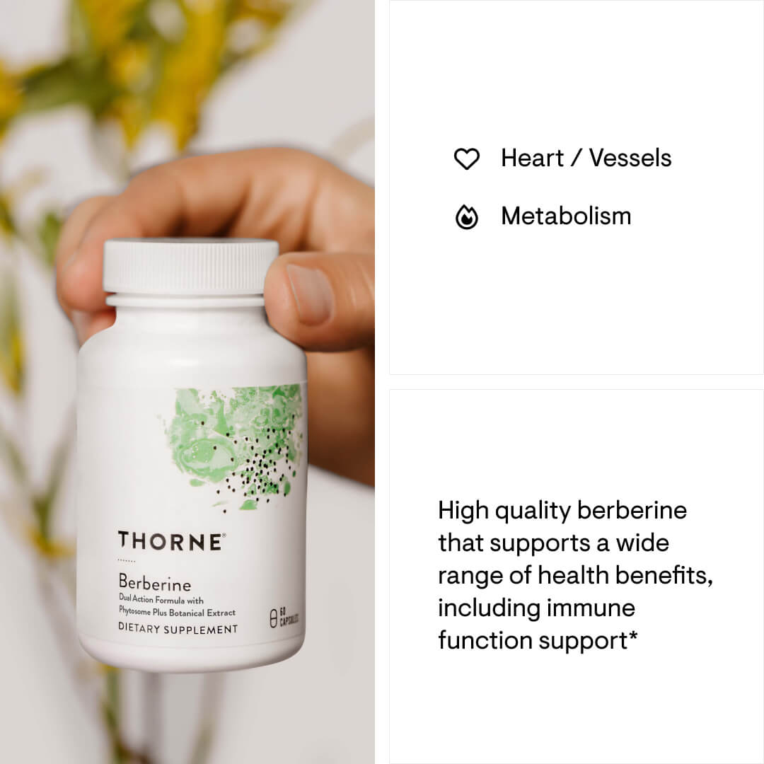 Thorne Berberine | 60 Capsules