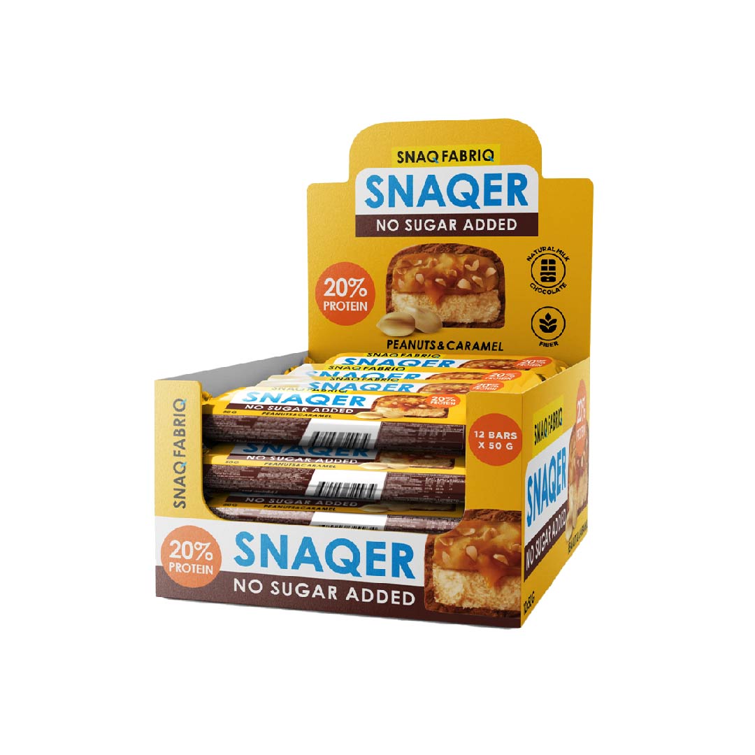 SnaQ FabriQ Peanut With Caramel Protein Bar | 50g