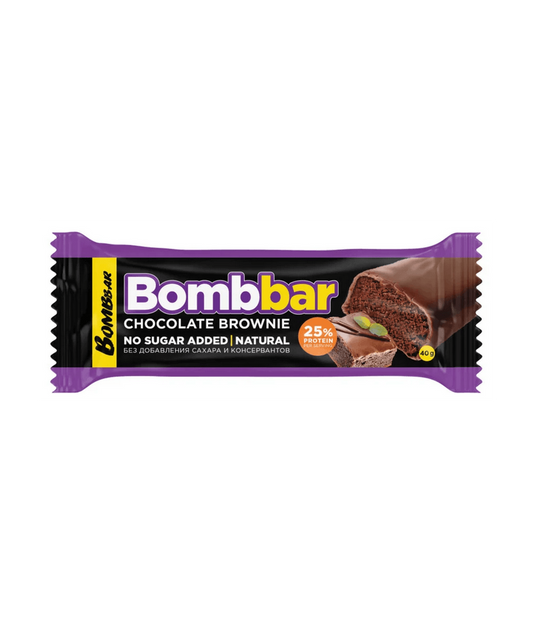 Bombbar Glazed Protein Bar Chocolate Brownie| 40 g