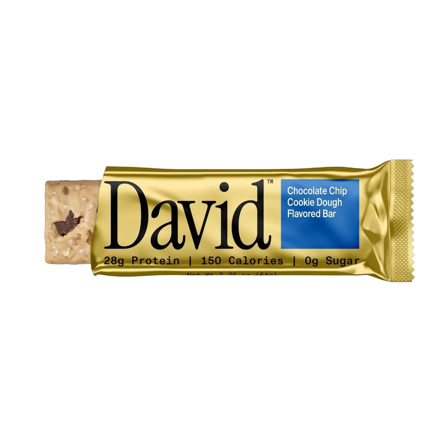 David Chocolate Chip Cookie Dough Protein Bar | 62g