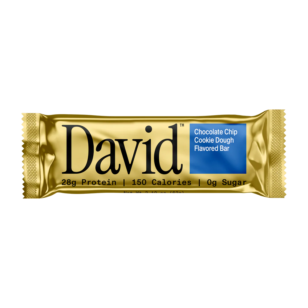 David Chocolate Chip Cookie Dough Protein Bar | 62g